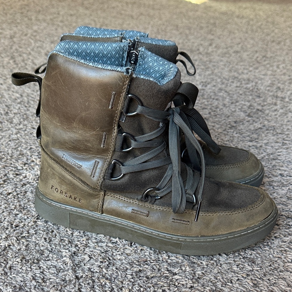 Forsake Women's “Army Brown” Winter Boots Sz. 8